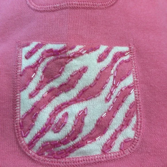 Quaker Factory Pink Summer Sweater Size 3X - Picture 3 of 7